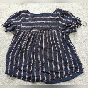 Anthropologie Cropped Blouse  Size XS